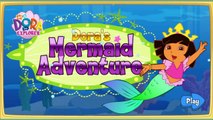 Dora the Explorer - Doras Mermaid Adventure - Nick Jr. Cartoon Games for Kids | CARTOONGA
