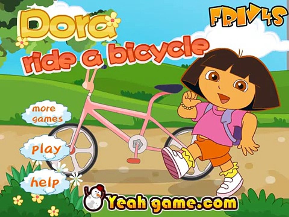 Barbie Bicycle Injury - Baby Barbie Bike Game - Dora the Explorer