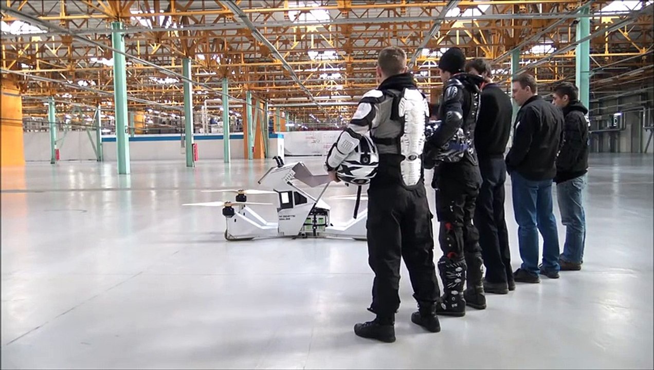 Une société russe dévoile un prototype de moto du futur