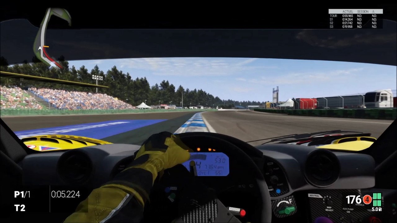 PROJECT CARS WORLD RECORD GT HOCKENHEIM COURT 56.040