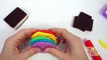 Play doh rainbow cake Play Doh Rainbow Ice Cream Sandwich Play Doh Food Treats