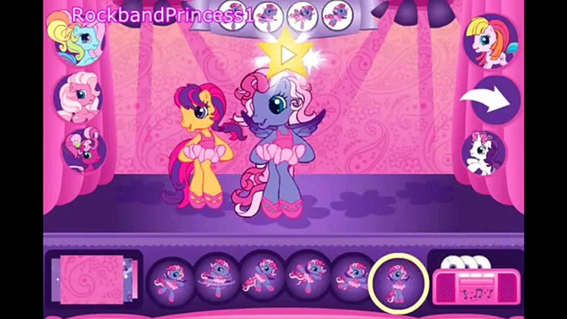 Мой Маленький Пони Онлайн Игры Танцевальные Игры