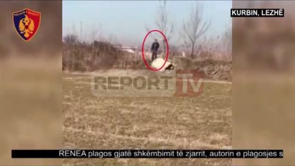 Report TV - Qëlloi policin në kokë momenti i prangosjes së grabitësit