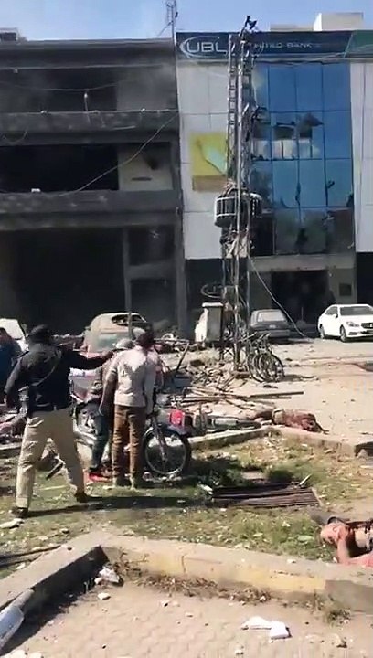 Mobile Footage Of The Moments After ‌Blast in Defense Z Block - VOB News