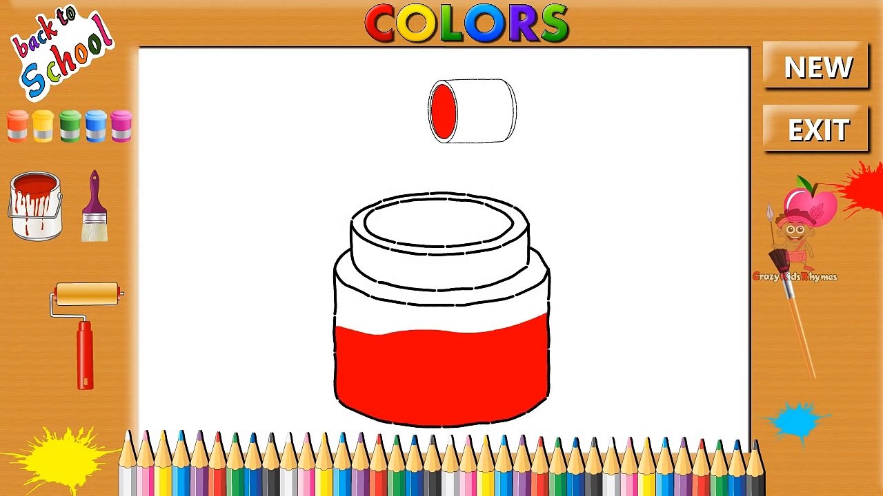 Colors for Children and Kids | Learn Nursery Basic Color Names with Pictures | Kids Learni
