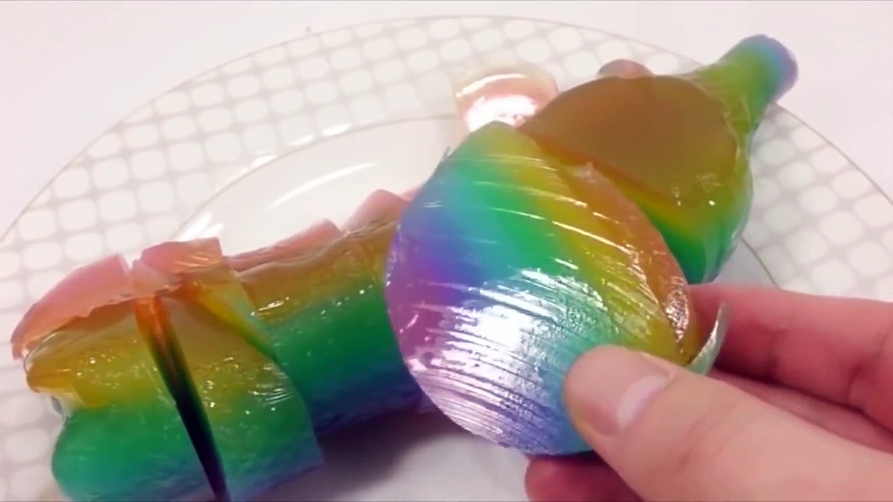 Coca Cola Real Rainbow Pudding DIY How To Make Learn Colors Slime Surprise Eggs