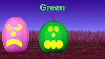 Rolling Pumpkins Teach Shapes for Children - Learn & Spell Shapes