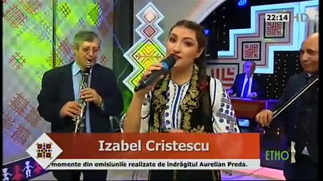 Izabel Cristescu - Ceru-i plin cu stele multe (Seara buna, dragi romani! - ETNO TV - 22.12.2016)