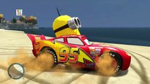 Disney Cars Lightning McQueen SPIDERMAN IRON MAN HULK Fun Movie SMASH PARTY & Nursery Rhym