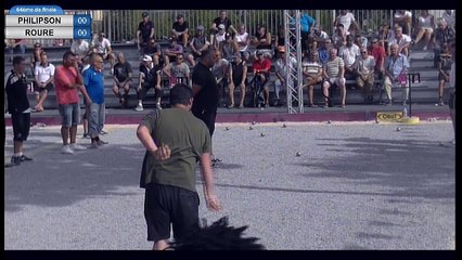 Magnifique carreau de Kévin Philipson face aux gardois Anton