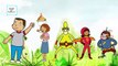 Dedo De La Colección De La Familia De Dibujos Animados Animación Divertida Rimas De Cuarto De Niños | Dedo De La Familia De Los Niños