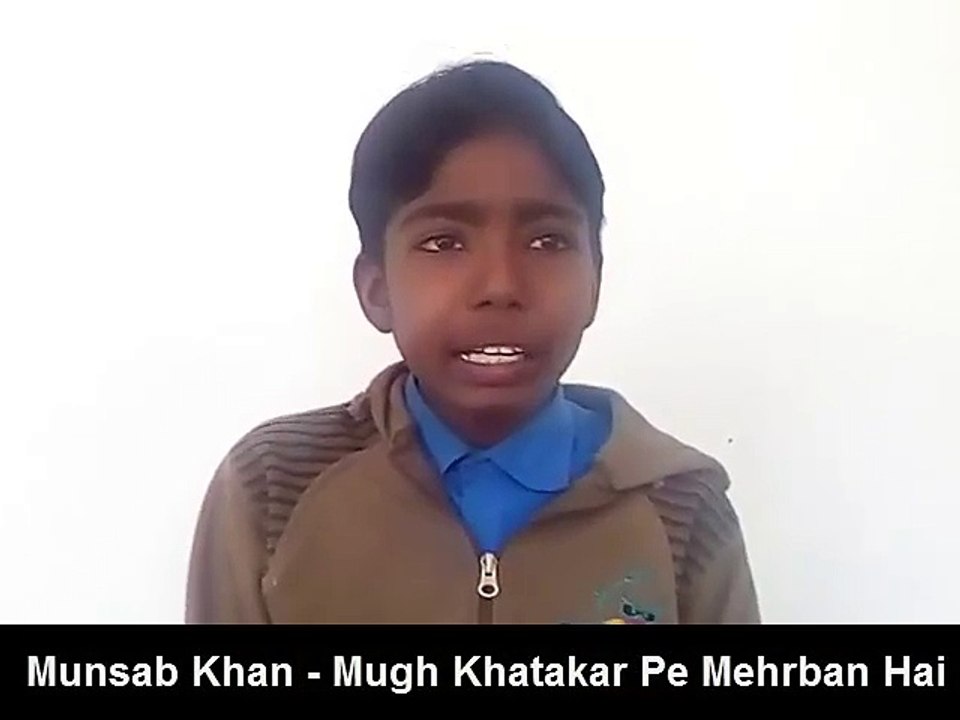 Mugh Khta Kar Pe mehrban hai by Munsab Khan