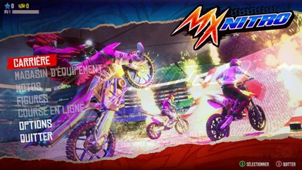 [vf] MX Nitro: #1 - Présentation tutoriel et 1ère courses