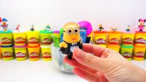 GIANT Smurfs Surprise Egg Play Doh - Shopkins Smurfs Minions Littlest Pet Shop HD