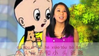 Learn Body Parts in Mandarin Chinese! Head, eyes, nose, mouth, shoulders, etc.