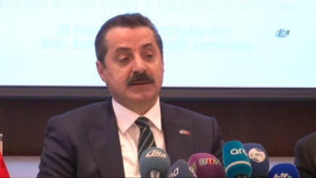Bakü) - Faruk Çelik, Bakan Asadov ve Heyetiyle Yaptığımız Görüşmelerde Tarım Alanında Her İki...
