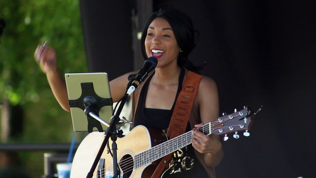 Tiera sings 'Dibs' 2016 Magnolia Festival