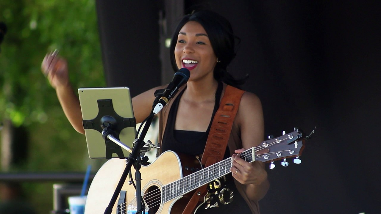 Tiera sings 'Dibs' 2016 Magnolia Festival