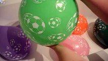 5 Wet Giant Balloon Football Copa America UEFA Euro Big Water Balloons Finger Family