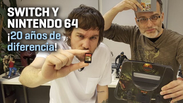 Comparativa Switch y Nintendo 64