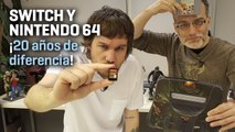 Comparativa Switch y Nintendo 64