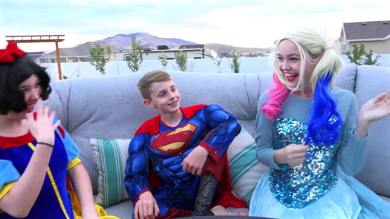 #11 ● Harley Quinn Arrested Pranks SpiderElsa vs Police! Superhero Compilation in real life with spiderman