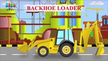 Learning Construction Vehicles - Trucks and Diggers - Childrens Educational Flash Card Vi