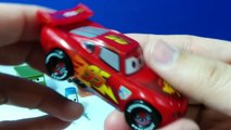 6 Disney Pixar Cars Pit Crew Figurine Playset Lightning McQueen Sarge Luigi