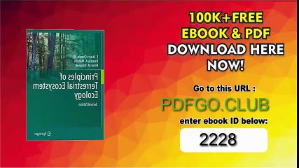 Principles of Terrestrial Ecosystem Ecology 2nd ed. 2012 Edition
