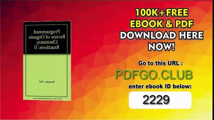 Programmed Review of Organic Chemistry, Reactions_ II Paperback – 1966