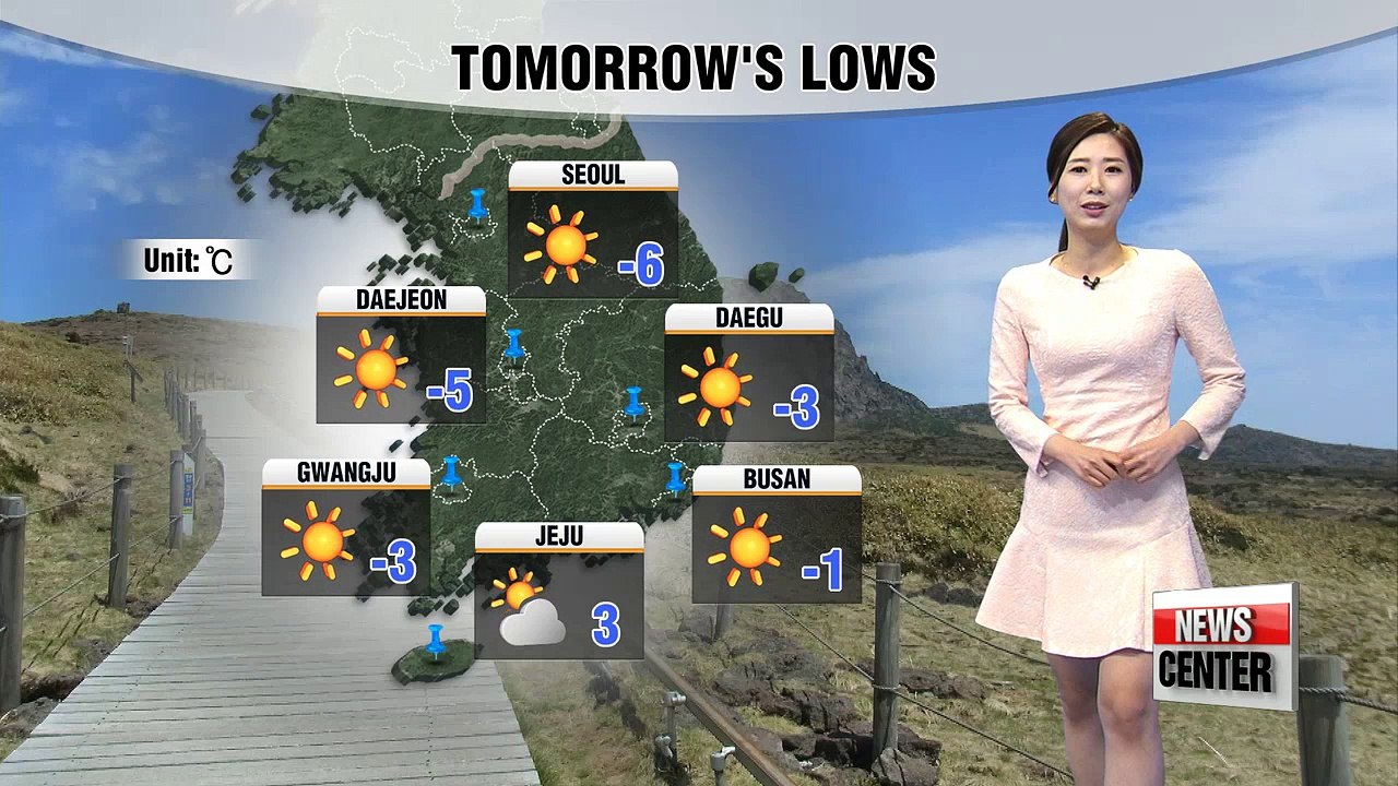 Lows to dip below freezing in many parts