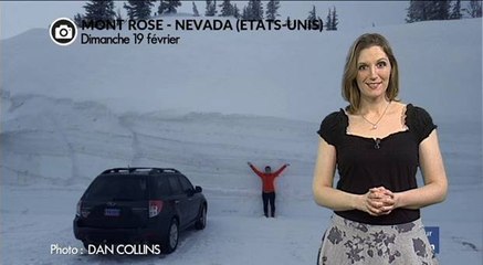 Incroyables hauteurs de neige en Californie