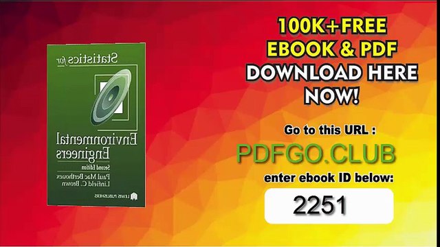 Statistics for Environmental Engineers, Second Edition 2nd Edition