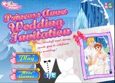 Princess Anna Wedding Invitation - Frozen Anna Dress Up Games Full Episode English