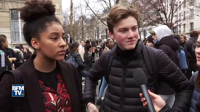 Poubelles incendiées et commerces vandalisés, la manifestation lycéenne dégénère