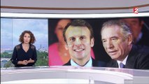 Présidentielle 2017 : première rencontre entre François Bayrou et Emmanuel Macron