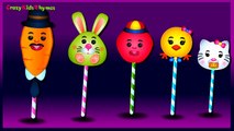 Finger Family Lollipop | Nursery Rhymes & Kids Songs - ABCkidTV