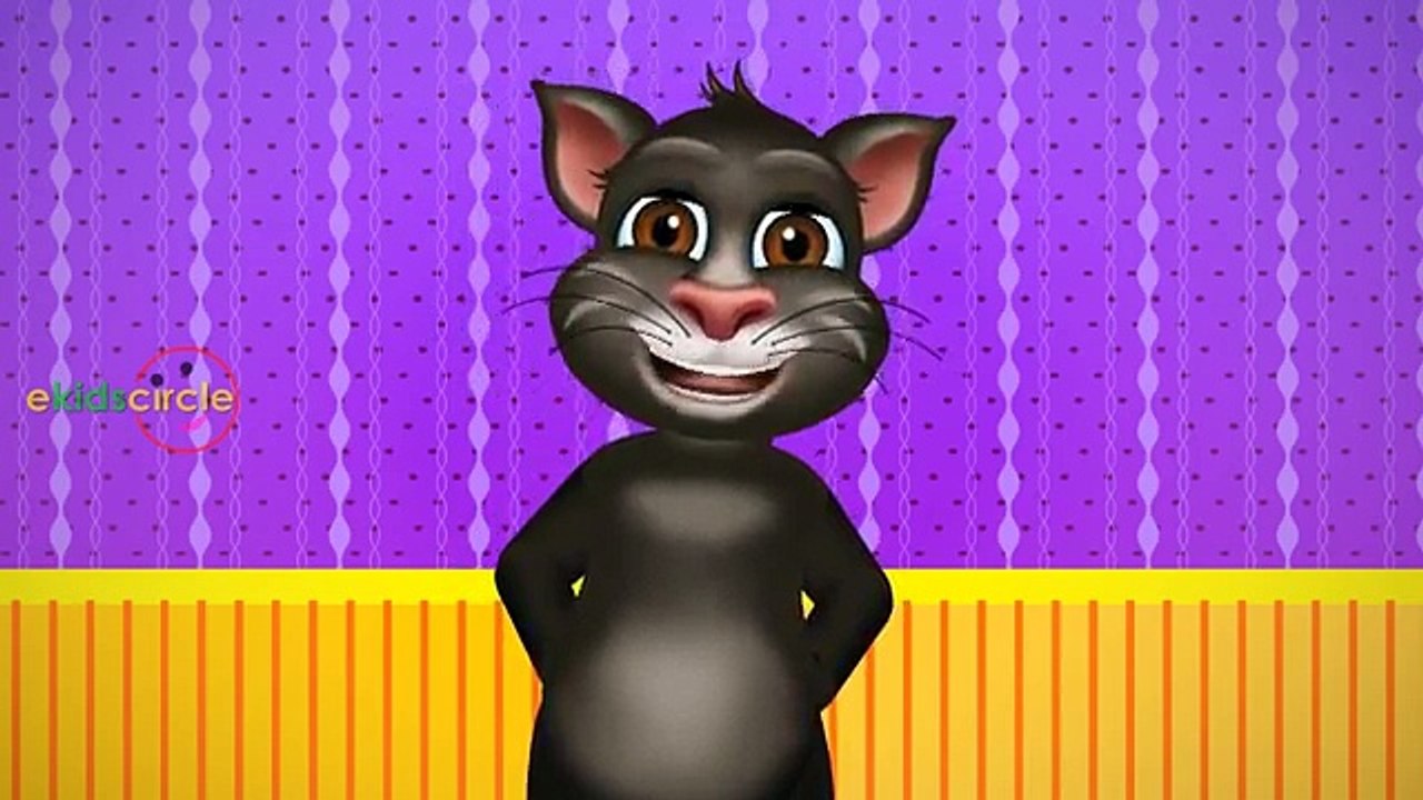 Gato de la Familia Dedo | rima de cuarto de niños Farmees | niños canciones | 3D rimas | canciones para Niños