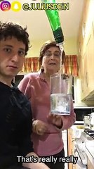 HE PRANKED HIS GRANDMA WITH MAGIC TRICKS 