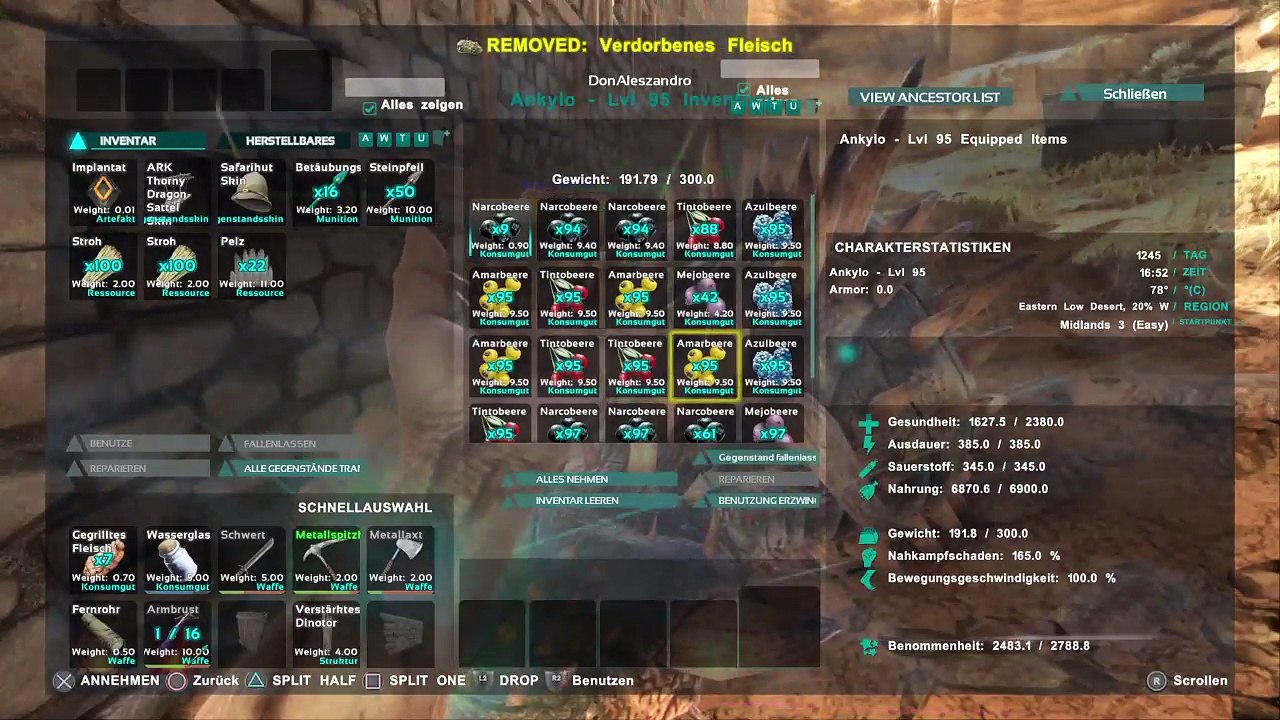 DonAleszandro ARK Survival Evolved : ««-Aufbau eines Imperiums mit Don Rambo-»» (904)