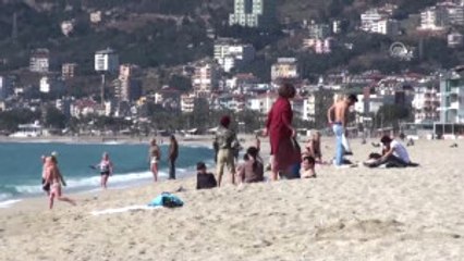 Şubat Ayında Deniz Keyfi - Antalya