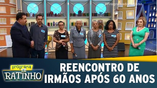 Irmãos se reencontram após 60 anos
