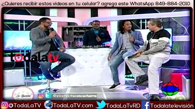 Cacharra, Jochy Jochy, Gerald Ogando y Miguel Alcantara debaten las ocurrencias de el dominicano en el aeropuerto-La Opcion De La Noche-Video