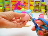 Aprender los Colores con Play-Doh Cupcakes * Diversión Creativa para Niños * RainbowLearning
