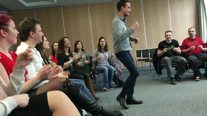 Le casting de "n'oubliez pas les paroles" au Mans sur Je ne suis pas un héros de D.Balavoine