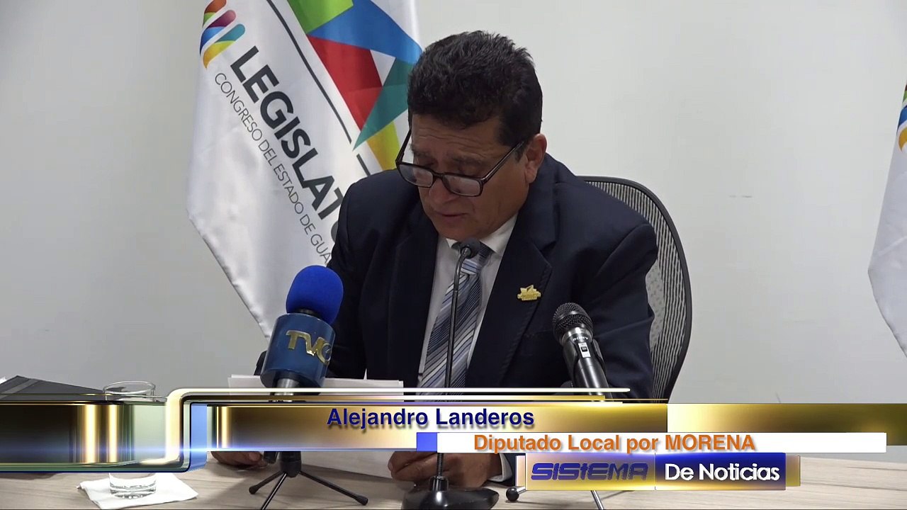 Recula el Dip. Alejandro Landeros por licencia de ausencia