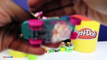 Giant Play Doh Blind Bag Bins Kinder Surprise Slime Ooshies Candy Barbie Toys