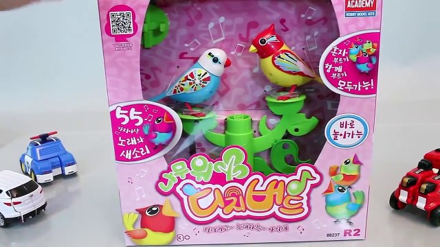 Digi Birds Singing Song Digibirds Toy 나무위 디지버드 새 소리 뽀로로 폴리 타요 장난감