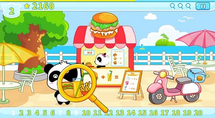 Hidden Numbers by BabyBus panda HD Gameplay app android apk apps learning education