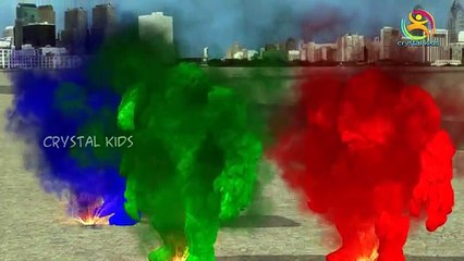 Learn colors with Stone Man 3d Animation for Nursery Children 3d Colors Lesson